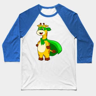 Giraffe Girl Costume Baseball T-Shirt